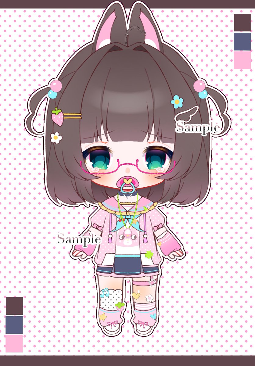 Owo_Cc_'s tweet photo. ARTRAFFLE 
1 winner 
- follow me 
- like &amp; RT 
-Show off ur OC (NO AI) 
⌚1week 
🎁(YCH)Chibi  model 
A retweet or like would really help support a small artist #artgiveaway #artraffle #artmoots #ENVtuber https://t.co/0RQvJq6TfM