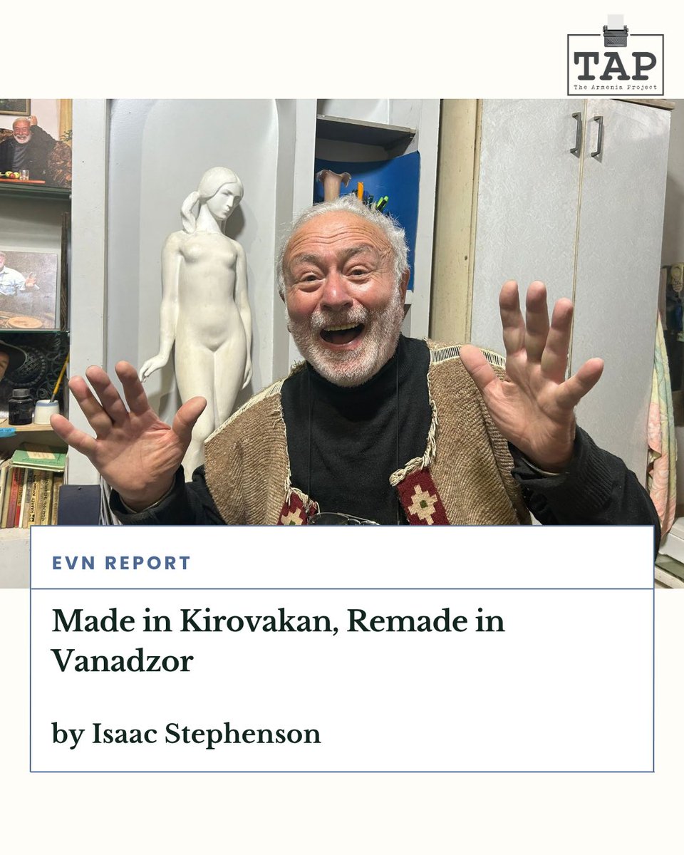 TAP_Armenia's tweet photo. TAP intern Isaac Stephenson explored Armenia's "forgotten" third city #Vanadzor for @evn_report, meeting the craftsmen keeping its creative scene alive.

Read the full story through the link in the comments 👇 https://t.co/q2MgBlE0gn