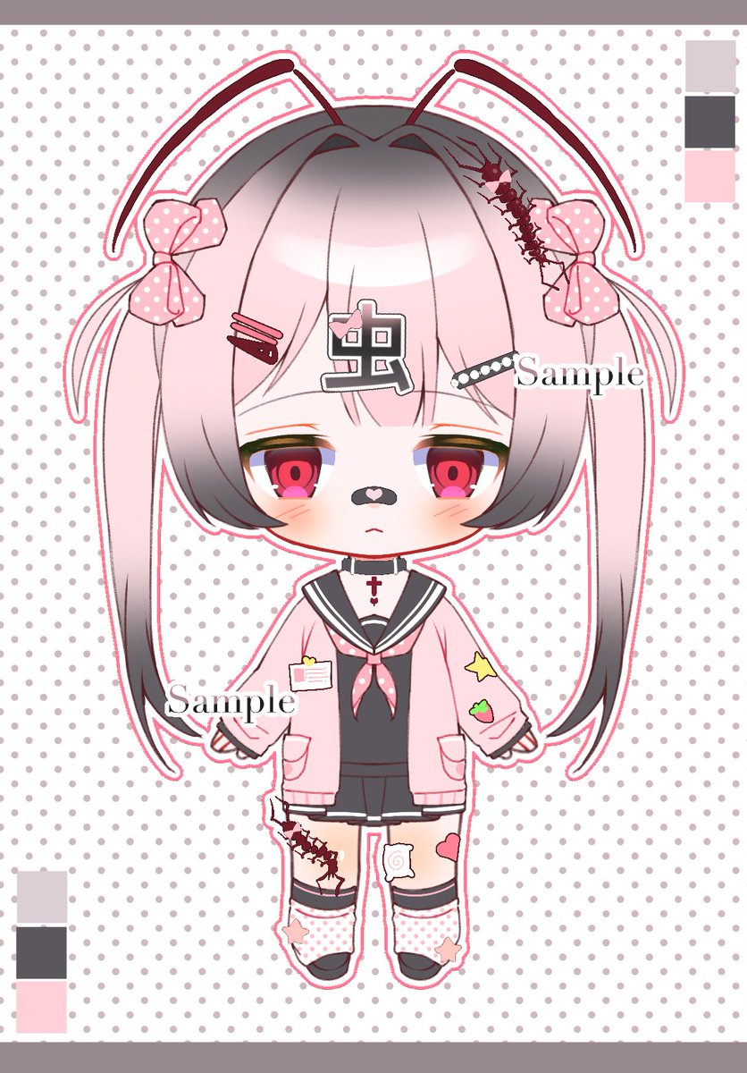 Owo_Cc_'s tweet photo. ARTRAFFLE 
1 winner 
- follow me 
- like &amp; RT 
-Show off ur OC (NO AI) 
⌚1week 
🎁(YCH)Chibi  model 
A retweet or like would really help support a small artist #artgiveaway #artraffle #artmoots #ENVtuber https://t.co/0RQvJq6TfM