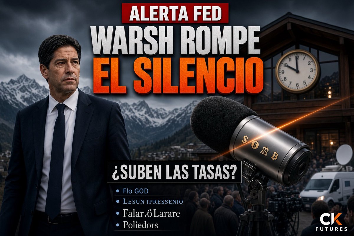 CKFutures_'s tweet photo. Hoy no voy a operar la primera frase de Warsh.

A las 10:00 a. m. ET, Jackson Hole puede mover bonos, dólar, oro, tecnología y bitcoin:native 

Primero el mensaje completo. Después la reacción. Al final, la confirmación. https://t.co/baDoPrkB6u