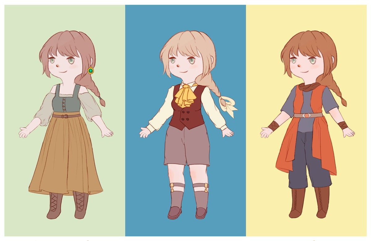 _RubyVee's tweet photo. Throw back OC outfit change

#artmoots #chibi https://t.co/hky0ToZY6l