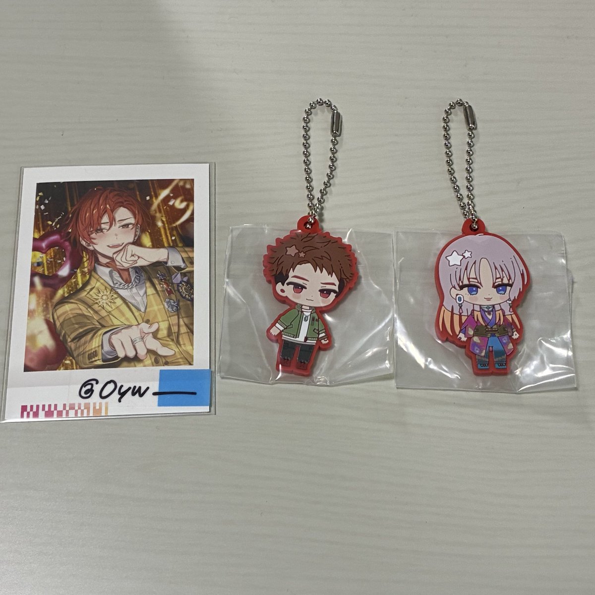 0yw__'s tweet photo. 【交換】
ブレイクマイケース ブレマイ Art ラバー キーホルダー

譲 : 新開 御門
求 : 槻本>(槻本決まり次第)壱川

郵送交換のみ📮
お気軽にお声掛けください。 https://t.co/JOeFVvVnMI