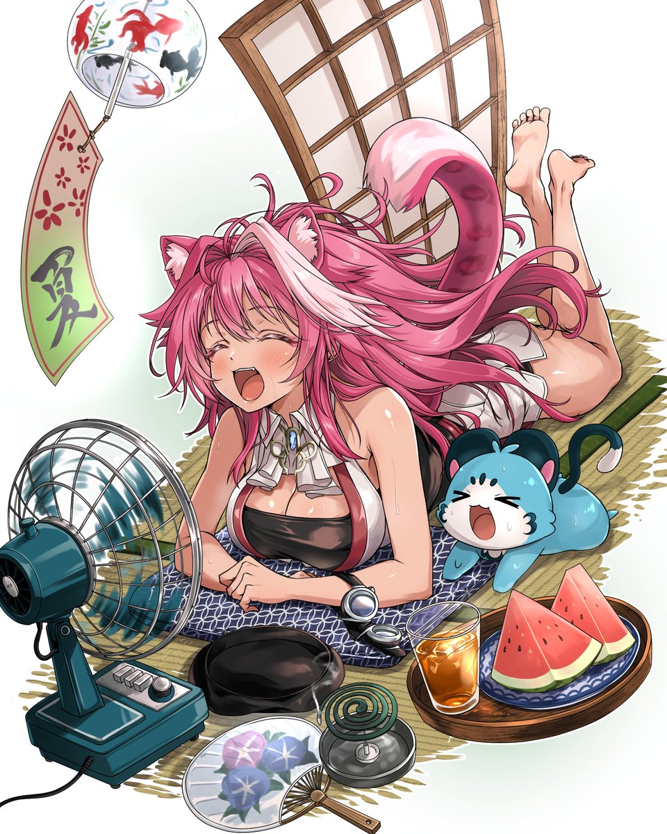 TCDTCD461651's tweet photo. Raora's Cozy Japanese Summer🐱
#RaorArt https://t.co/pPnggDwf5p