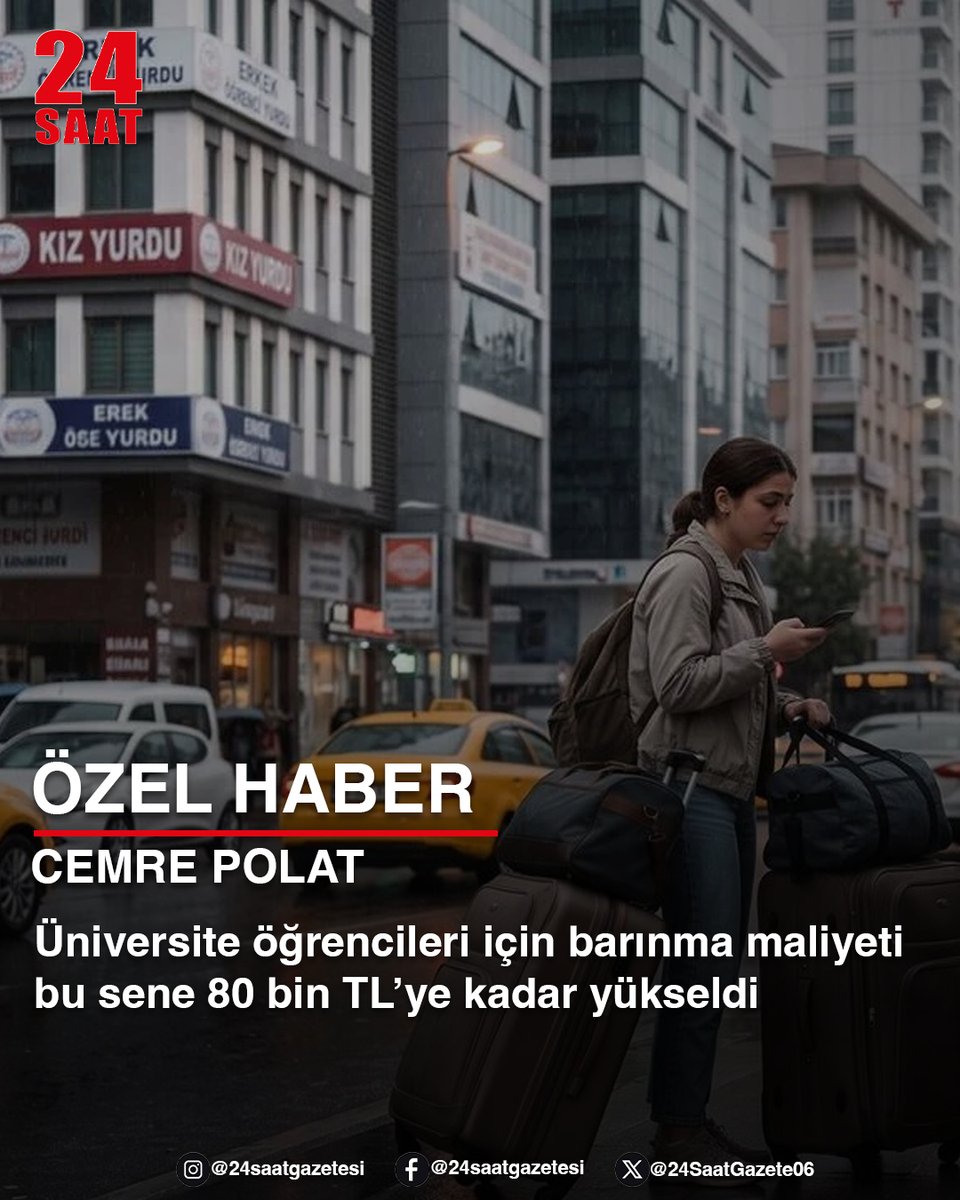 24SaatGazete06's tweet photo. ÖZEL HABER | Cemre Polat

Üniversite öğrencileri için barınma maliyeti bu sene 80 bin TL’ye kadar yükseldi

https://t.co/3ACwDYnLCI

#Üniversite #ÜniversiteÖğrencileri #YurtFiyatları #KYK #KYKYurt #KYKYurtBaşvuruları #ÖzelYurt 

@Cemre_Polatt https://t.co/zzdfvuNmgz