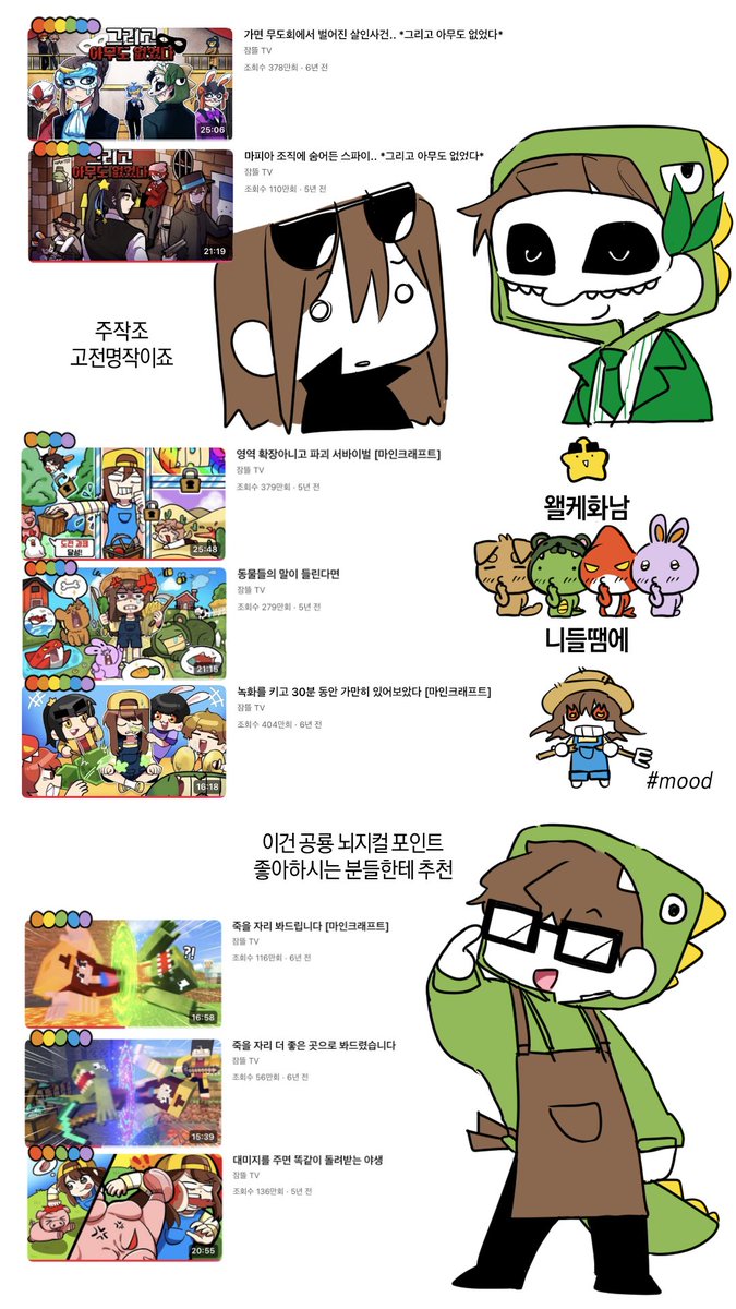 chingumusae's tweet photo. 재밌게 본 뜰영 추천

~22년, 공룡 위주, 출연멤버 표시✅️ https://t.co/6S3ZUSjLhl
