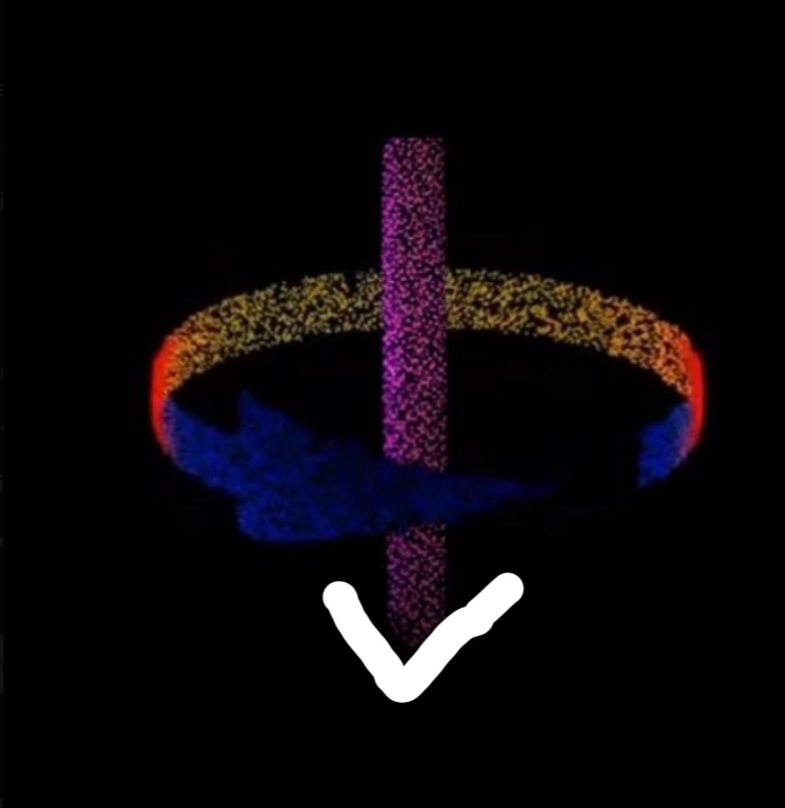 solraig's tweet photo. @kaizer7jejeje @ajxro If this were “the face of the clock,” you wouldn’t be able to read the time from it, right? So it’s not pointing at you. https://t.co/847jDyoMqV