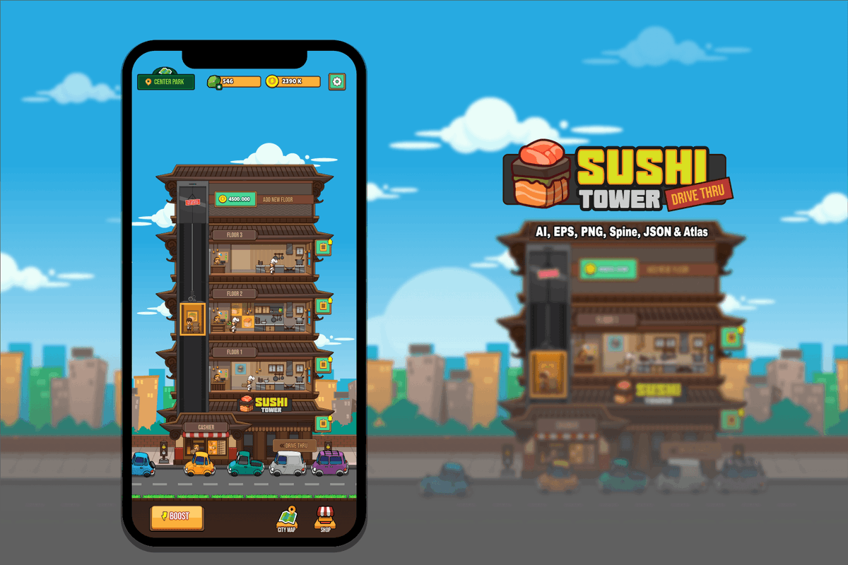 craftpix_net's tweet photo. Free Sushi Restaurant Game Asset Kit. Exclusive asset! #2dgameart #2dgamedev #craftpix #gameasset #gameassets #gamedev
⬇️ Free Download : https://t.co/mgW71IGX59 https://t.co/b47v760K1l