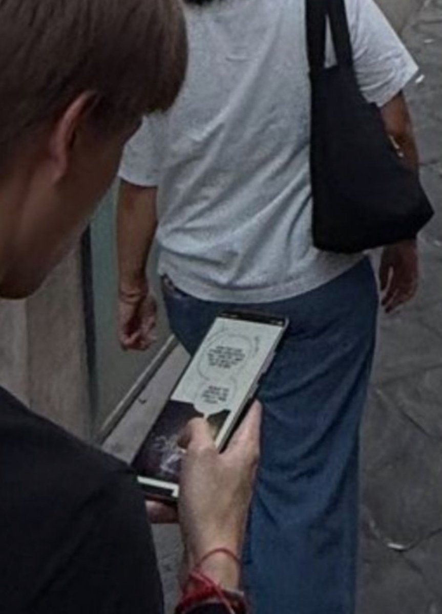 whosshii's tweet photo. Phuwin is so real for reading yaoi on roman streets. https://t.co/9jk3wIInpr