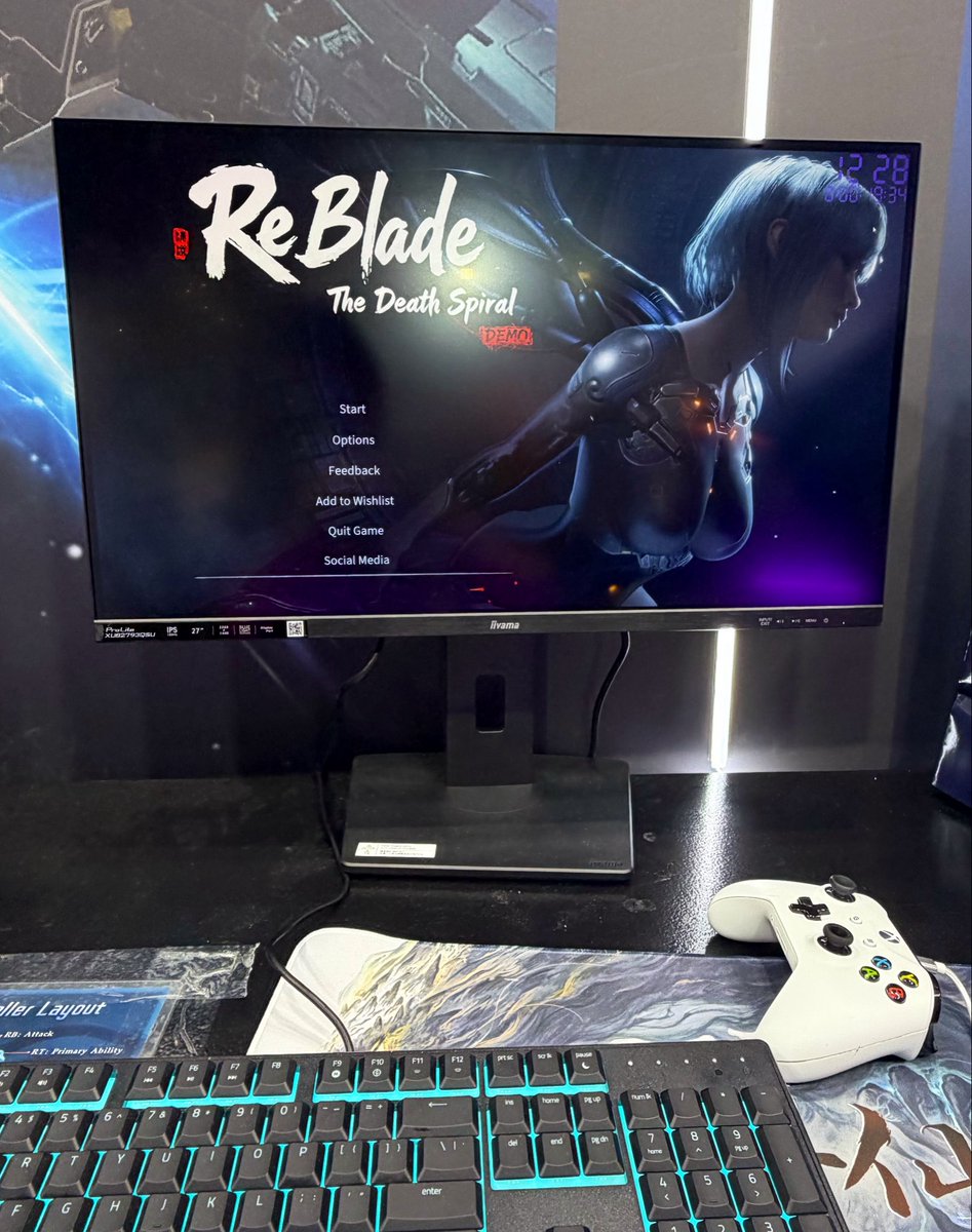 LeonErikZ's tweet photo. I played ReBlade: The Death Spiral at the Spiral Up Games Booth and the combat was very fun!
@SpiralUpGames @ReBladeG https://t.co/B8jcYMoSyv