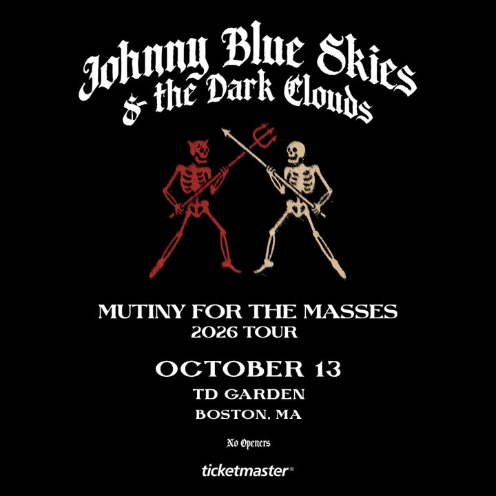 tdgarden's tweet photo. Don't miss out! See Johnny Blue Skies &amp; the Dark Clouds at TD Garden on October 13. 

🎟️: https://t.co/bs9Dl6wzbo https://t.co/YA1EAr0e9B