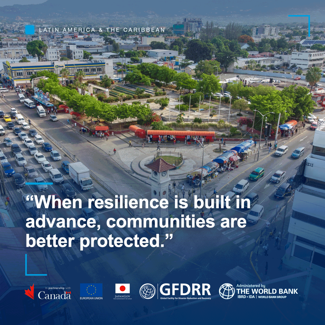 WBG_ClimateEnv's tweet photo. Jamaica’s investments in disaster risk reduction are helping safeguard homes, jobs, roads, and livelihoods when storms hit. 
Learn more - in the immersive story: 
https://t.co/d5AtJa6vWX https://t.co/Pf6KAoIml7