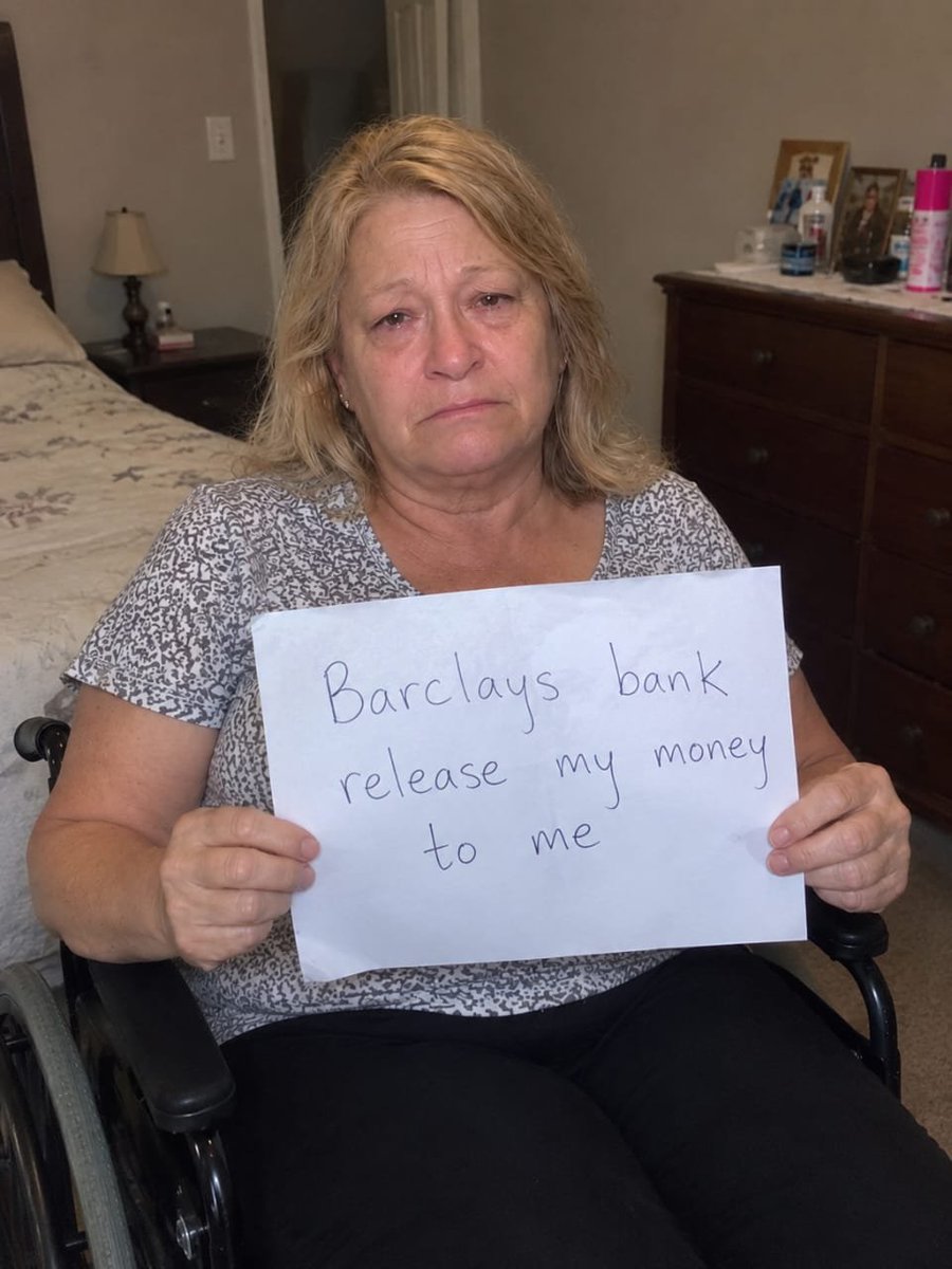 lawrenceodgx's tweet photo. @BarclaysBankUS @BarclaysBankUS  please let me have my money. I'm gonna kil myself. I need my money.  I saved the money and you closed the savings account. I need my money https://t.co/6jUHeosecK