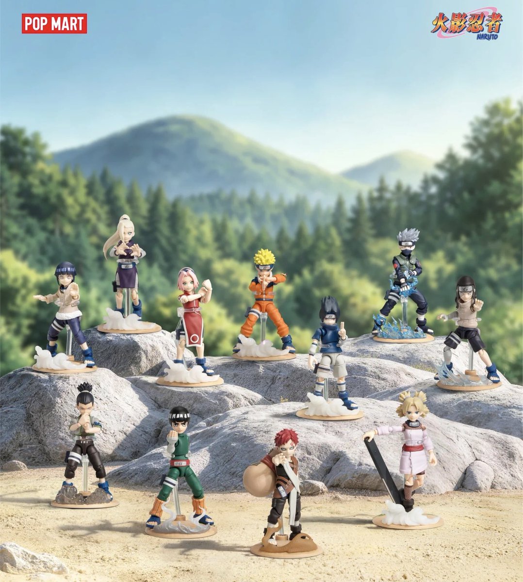 0WSCVOvyMSXrDdk's tweet photo. POP MART「POP Action Classic NARUTO -中忍試験編-」🍥
全10種＋シークレット1種（カカシ）
 📅オンライン：9/3 22:00～ 📅店頭：9/4～ ※販売先・時間は各販売先／店舗の情報をご確認ください。 https://t.co/wCsxxdsqsZ