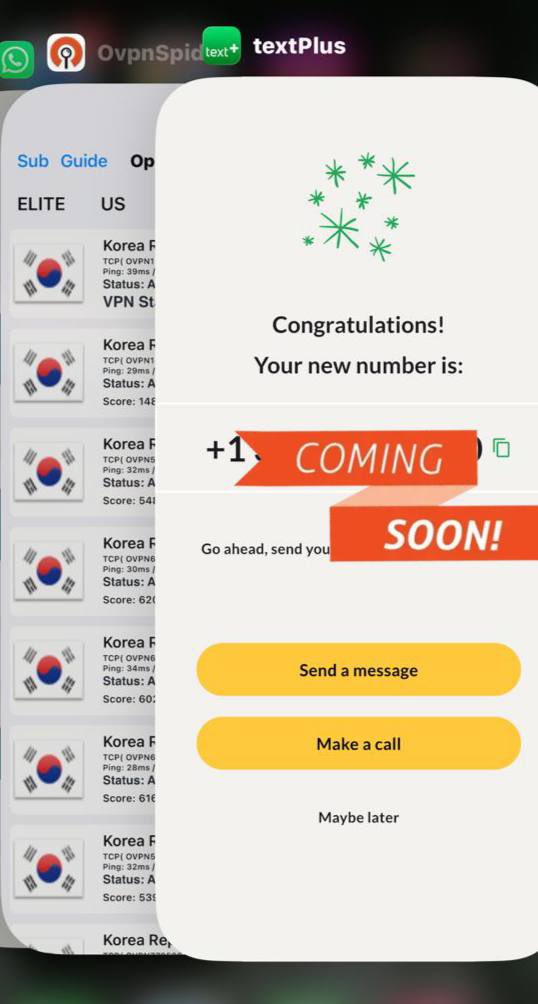 TIMI_MONEY01's tweet photo. text+ tut 

OvpnSpider 
Connect to Korea 
Then use a new email to signup! ✨ https://t.co/4WKroLkmqL