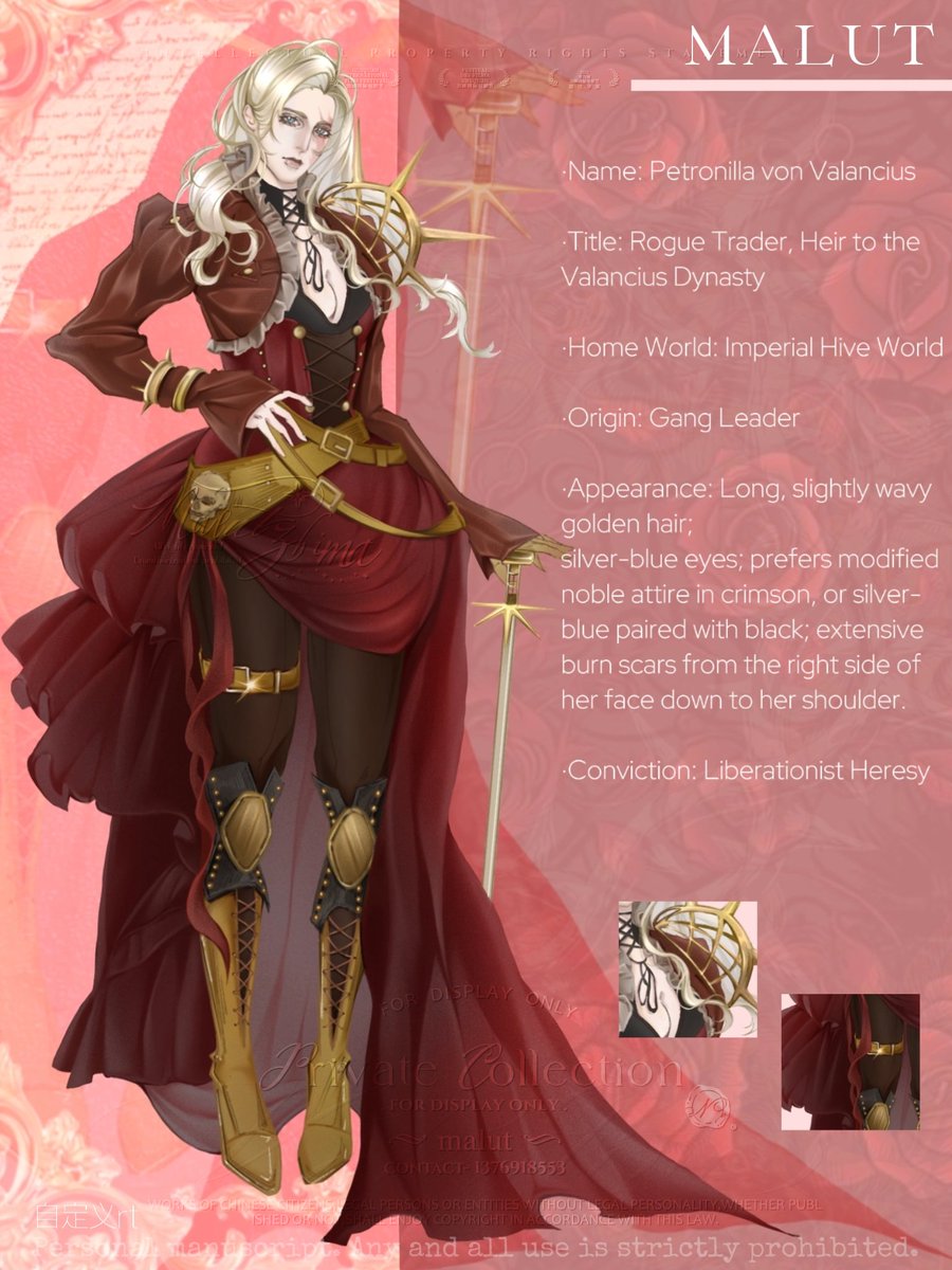 Maluttt51's tweet photo. rt
#warhammer40kㅤ #OCㅤㅤ #RogueTrader https://t.co/Xwt5UPFcQt