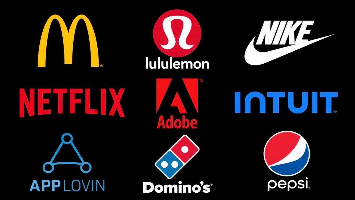 Okay hear me out , what if you put $100k into each of these stocks & not touch it for 5 years…will they go up?

$LULU -81% 
$NKE-79% 
$ADBE -64% 
$INTU -61% 
$A