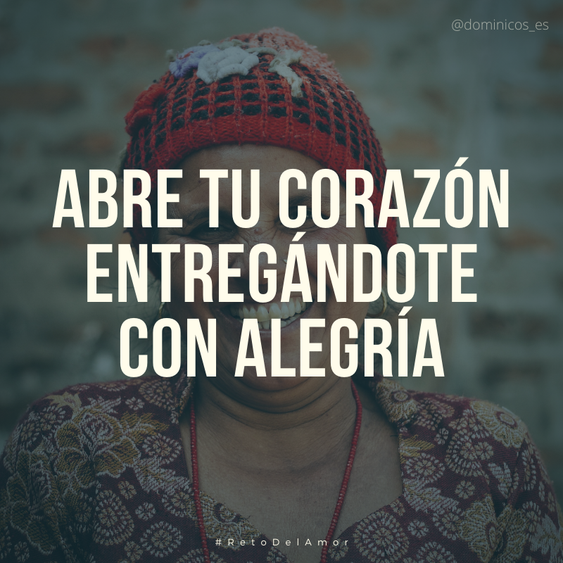dominicos_es's tweet photo. Abre tu corazón entregándote con alegría, llenado de luz al que está apagado, transmitiendo esa vivencia que tanto bien te ha hecho.
#RetoDelAmor #DominicasLerma
❤️ https://t.co/6NaPutHbQi https://t.co/2IEB38ALxG