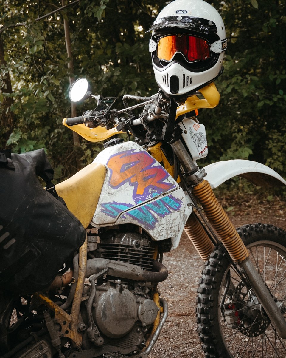 AltaCreena7zdu's tweet photo. On my Suzuki DR350, riding home from last year’s Scrambler Fever Rally in Poland. What a ride! https://t.co/sRPQp6hAtU