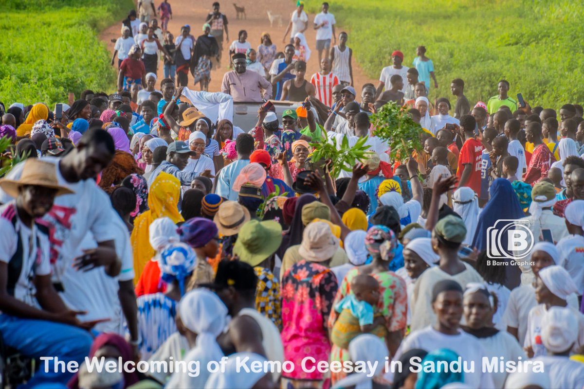 KemoCeesayGFF's tweet photo. Ahead of today’s Diamon FC vs Waato FC final, I thank the Alkali, Imams, elders, women, youth and children of Sandu for your warm welcome, prayers and love. Proud to be your son and committed to serving Gambian football with humility, integrity and dedication

Kemo Ceesay
#Gambia https://t.co/dLkfnG6iEF