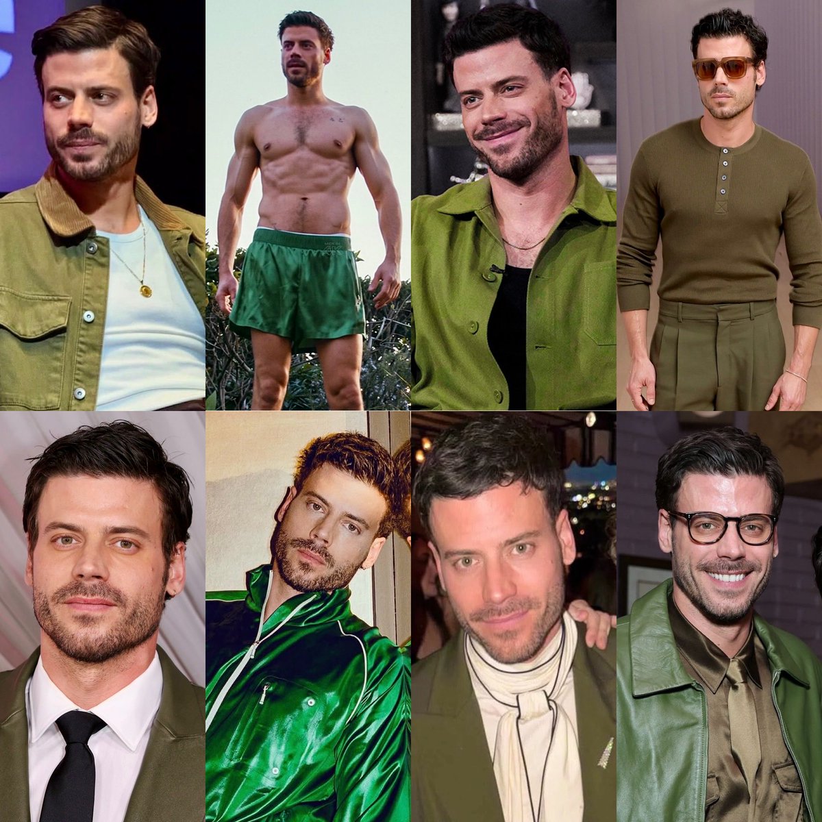 conswaaa's tweet photo. françois green is your colour babe 💚 https://t.co/rOD3fCEMya