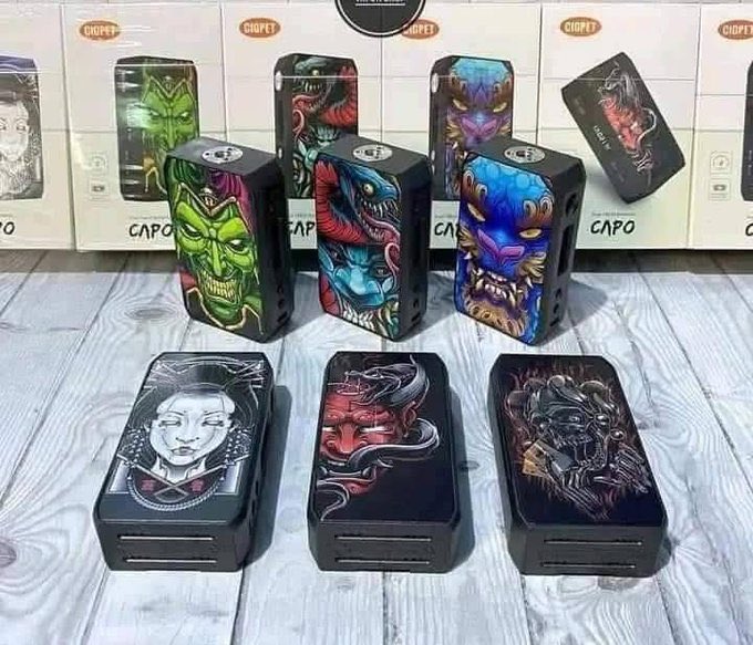 tzacfl's tweet photo. 🔥 IJOY CIGPET CAPO 128WATT BOX MOD 🔥
✅ #ชุดพร้อมสูบ 1690.- จ้า
💥 กล่องเปล่า 1390.- 
📌 กล่องบุหรี่ไฟฟ้า CIGPET CAPO 128W แท้

#พร้อมส่ง สั่งซื้อสินค้าแอดไลน์ได้เลย
‼️ ย้ำว่าไม่มีปลายทางนะคะ ‼️
ID line💬 : @345ftaiy
ลิงค์ไลน์ คลิก 👉🏻 https://t.co/Q8tAsOWWKx https://t.co/RDMssUaBND