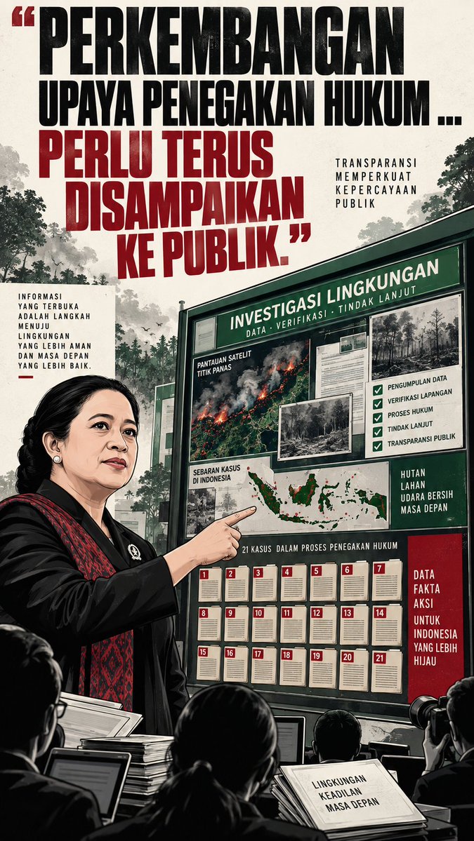 AbrahamOliver_'s tweet photo. DPR RI menegaskan pentingnya keterbukaan publik atas perkembangan investigasi dan proses hukum kasus lingkungan. Data, fakta, dan aksi nyata harus disampaikan secara akuntabel!  #puanku #puankoe #puanmhrn https://t.co/1qiFTpafdG