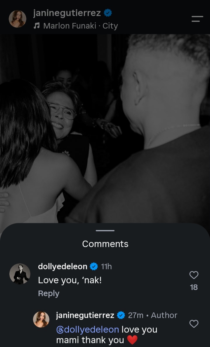 LoisaJema's tweet photo. Her moms 🤍
#AgotIsidro #DollydeLeon
#JanineGutierrez @agot_isidro
@dollyedeleon @janinegutierrez
#dirtylinen #magiina #themothering
#ForgottenIsland #BALARAW
#BloodIsland #Netflix #NetflixPH
#EchoNine #MIFF #MIFF2026
©️ https://t.co/dDDUJylQSc