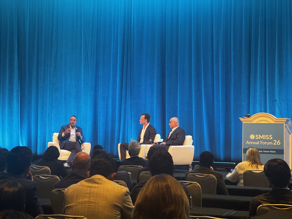 ForSpine's tweet photo. This year at #SMISS26, we welcomed Jack Eichel, NHL All-Star, Olympic athlete, and one of hockey's premier players, as our Keynote Speaker!  

In this special interview, Jack offered unique insights on leadership, resilience, teamwork, preparation, and what it takes to succeed. https://t.co/AGDPJwbXu9