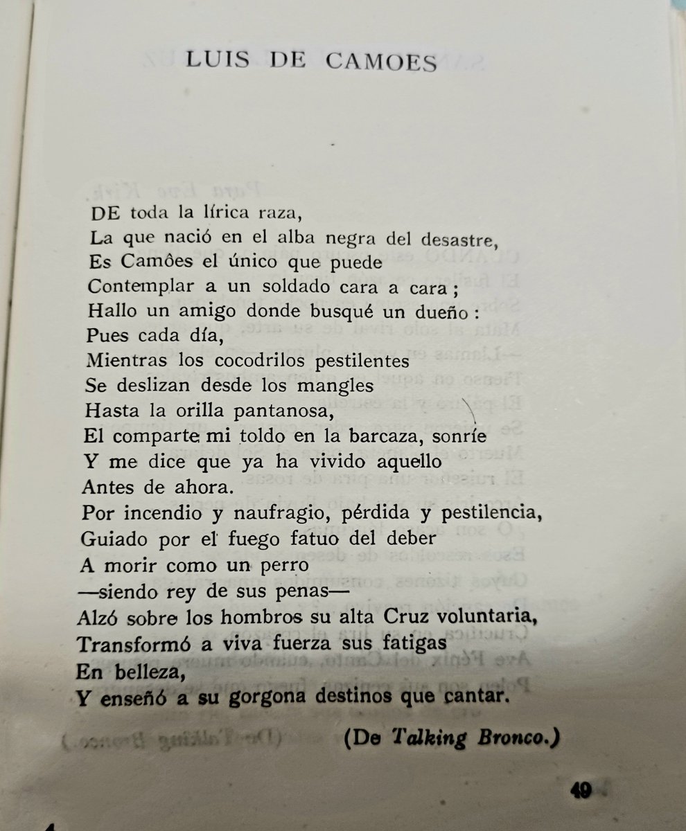 MisterLegio's tweet photo. #Ceuta, su historia, la de #España y #Portugal, #Iberia y 2 grandes figuras: Luis de #Camoens #Camoes & y el poeta converso #RoyCampbell, de corazón español, que dedicó este poema a un amigo pretérito al que el #Destino no le deparó un justo final.
Al poeta zulú, tampoco. https://t.co/fBwWgRhrXj