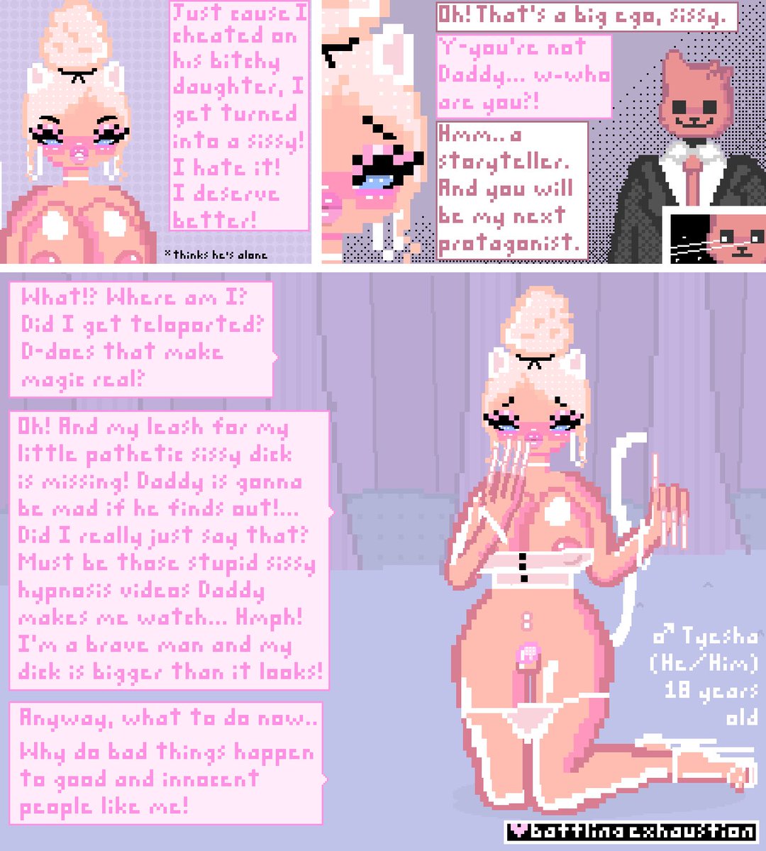 BattlingExhaust's tweet photo. Tyesha and the 3 Teddy Bears! Part 1-2
#sissy #feminization #sissification #femboy https://t.co/ZXrQokPxwS