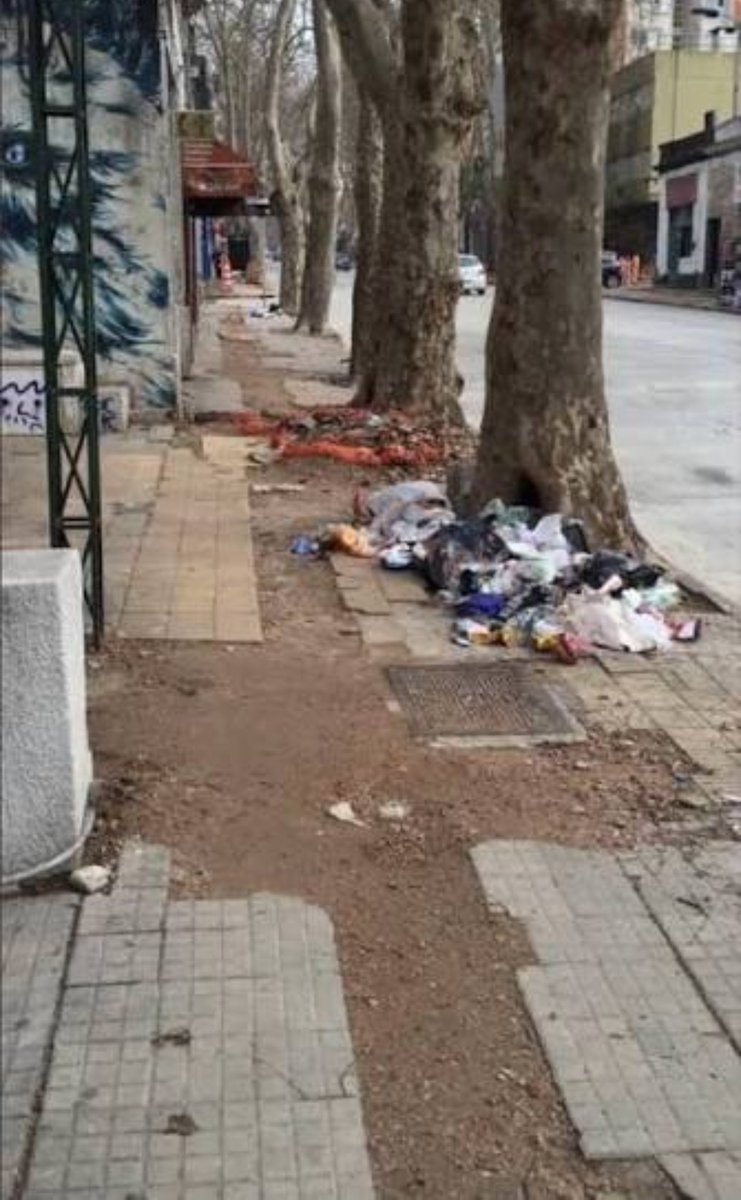 AltaFachaUy's tweet photo. Naturalizamos la basura.
Naturalizamos a la gente durmiendo en la vía pública. 
Naturalizamos los grafitis. 
Naturalizamos la figura del "cuidacoche". 
Naturalizamos las veredas rotas. 
Naturalizamos el abandono de la cartelería. 

Naturalizamos vivir muy mal.
No nos merecemos vivir así.

Es espantoso el estado de abandono de Montevideo. 
Espantoso y alarmante. 

Basta! #36añosDestrozandoMVD