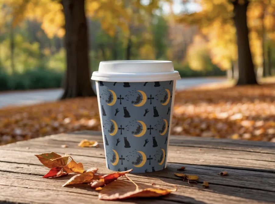 rii89226's tweet photo. Autumn coffee &amp; spooky vibes ☕️🎃👻
Print our Halloween digital paper into cute cup sleeves, planner stickers, or gift packaging!
👇 Grab the full pack from the link in reply!
#Etsy #HalloweenCrafts #DigitalPaper #CupSleeve #SpookySeason #DIYCrafts https://t.co/IiUyLo2KhZ
