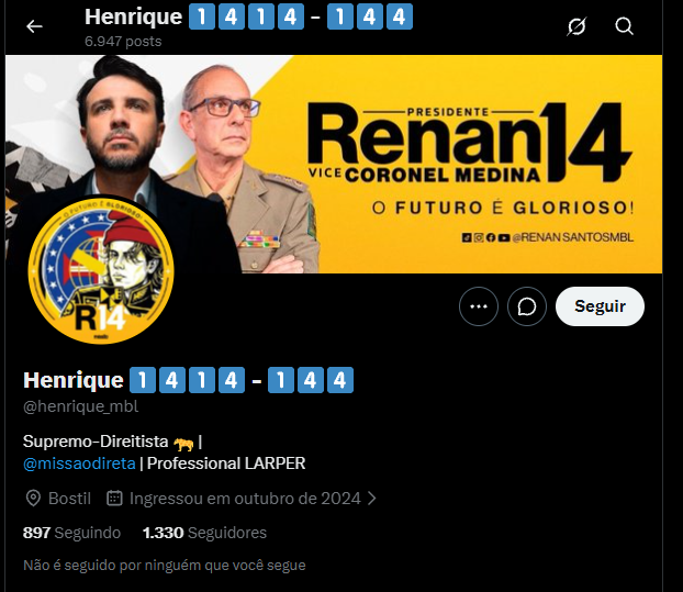roosself's tweet photo. @GadoMBL @henrique_mbl Olha como o gado é doente. https://t.co/7JmglkhKrn