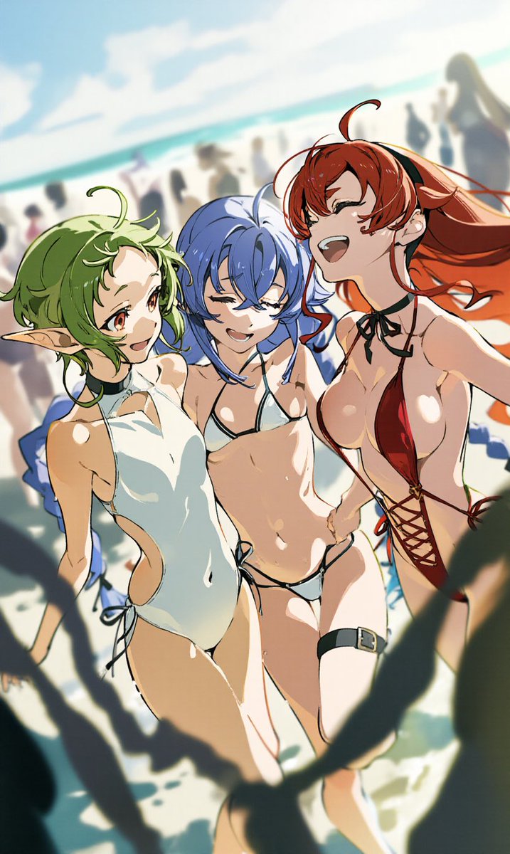 shironecoAI's tweet photo. 嫁ちゃんズ
シルフィエット×ロキシー×エリス
無職転生
#AIart️️️️️️️️️️️️️️️️️️️️️️️️️️️️️️️️️️️️️️️️️️️️️️️️️️️ https://t.co/U1AKtELBhJ