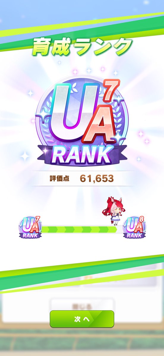 c_nyonchan's tweet photo. いろんな方の育成を参考にしてますが
UA8の壁が高く…😅 https://t.co/V2l8K1BpId
