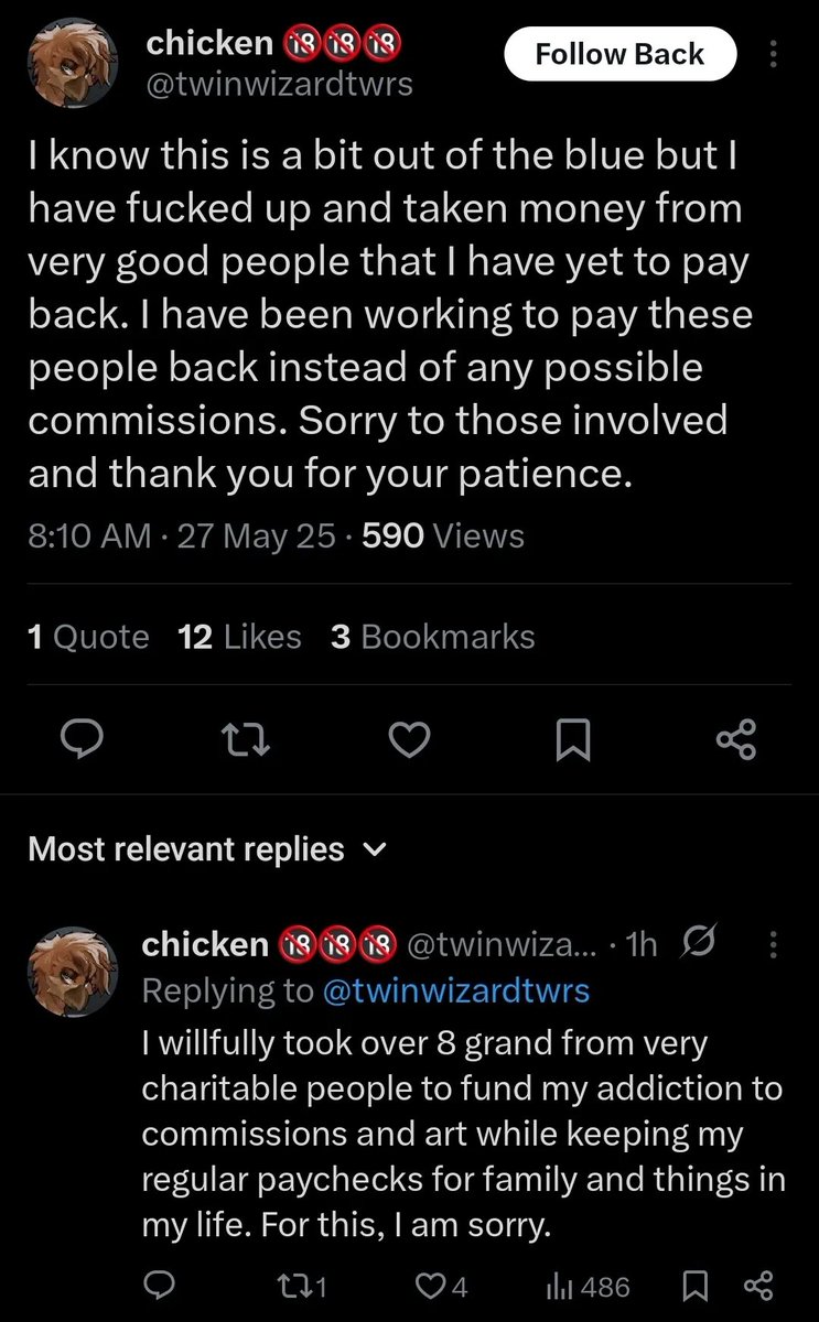 EngineTrap's tweet photo. i cant believe i need to say this but this turd who has scammed over 10k+ dollars is still around so if you seem him anywhere please report him, kick him from any spaces and inform others to stay away :) https://t.co/bhieKdJdQH