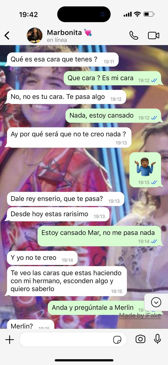 _aremypeace's tweet photo. #MARREYFAKECHAT "LOS CELOS DE REY" (1/2) https://t.co/vDICJ2HsVs