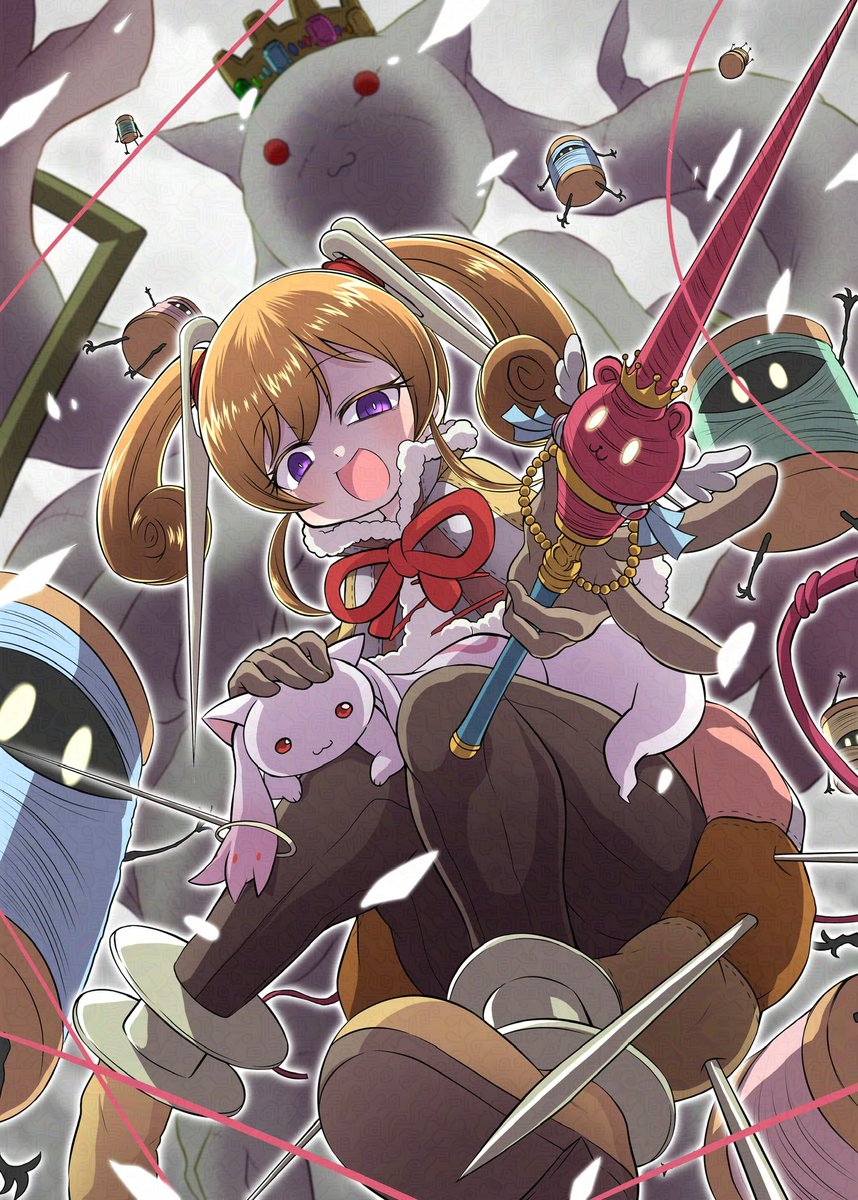 delraich66's tweet photo. 円環お断り娘 https://t.co/oKmUbgh4um