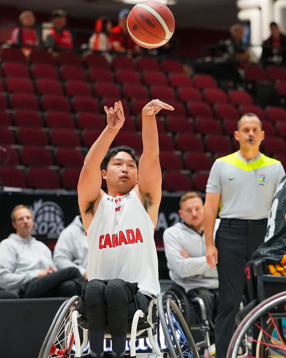 WCBballCanada's tweet photo. A hard-fought battle at #Ottawa2026.

Goncin, Higgins paced Canada against Germany on Friday at the World Championships.

Full game recap: https://t.co/H58MYNXS2O

#WheelchairBasketball | #TeamCanada https://t.co/xspiMmBaLQ
