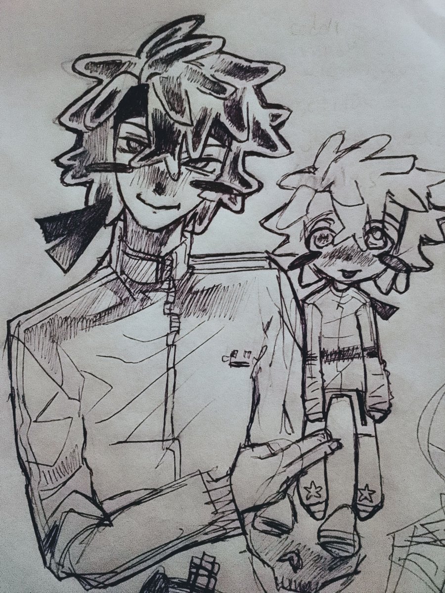 Xipoadairy's tweet photo. Doodles en papel del Big 3 cabron #coldifanart #yMiaufanart #SeFirooxfanart https://t.co/MqnXeojg5s