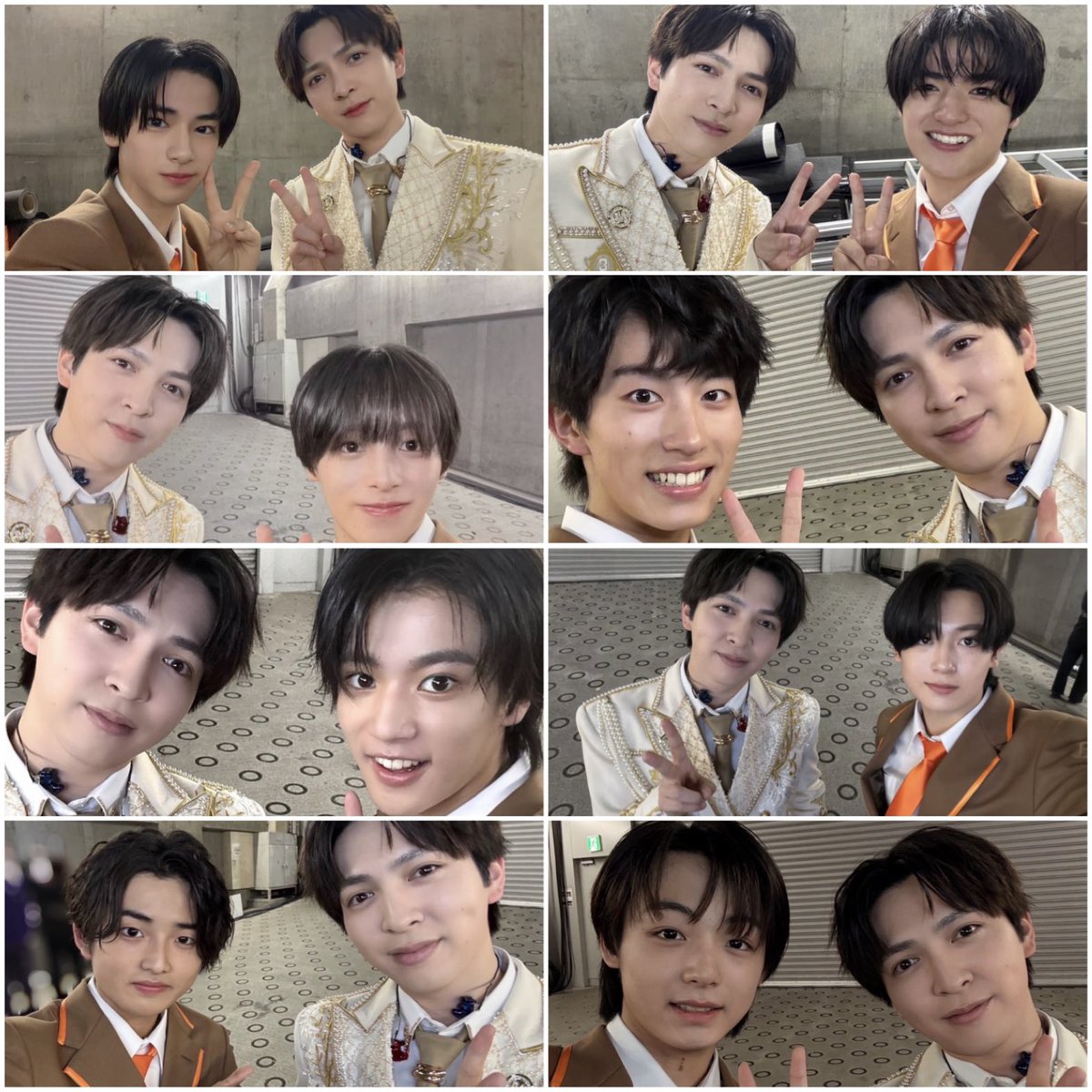 runakm3j's tweet photo. iiONDOのみんなと撮ってる吉田さん。気づいたのがみんな同じ所で撮ってる。てことはiiONDOで吉田さんと写真撮る列ができたってことか人気者すぎるな。

 #iiONDO  #吉田仁人 https://t.co/4Ip6wKANn4
