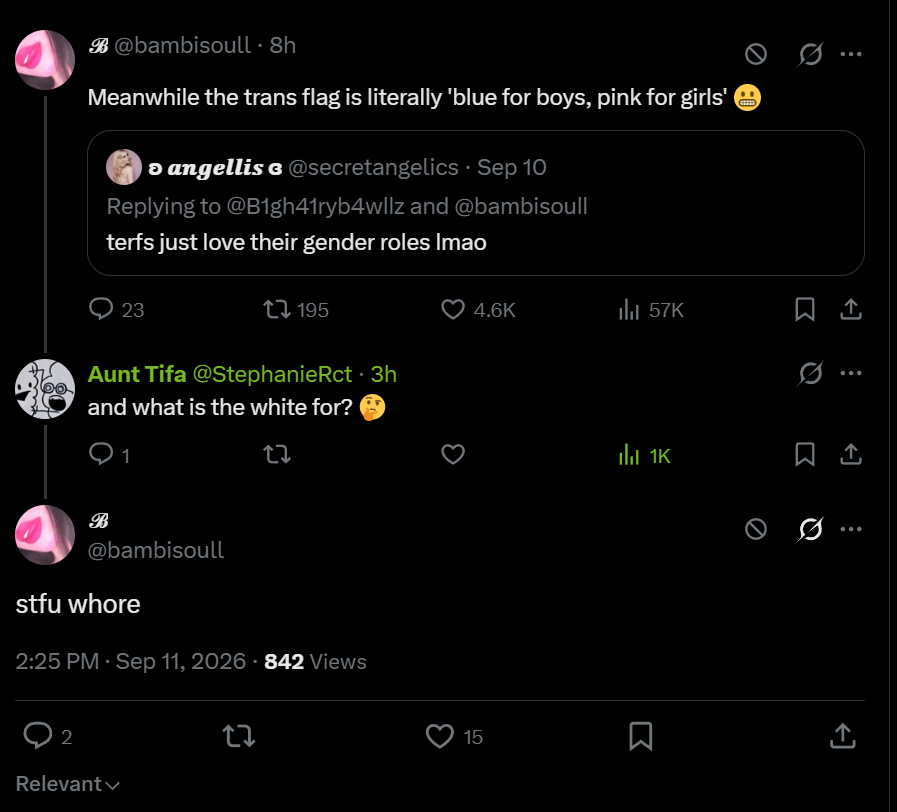 StephanieRct's tweet photo. Transphobes and incels are indistinguishable https://t.co/QNeP7vGi7I