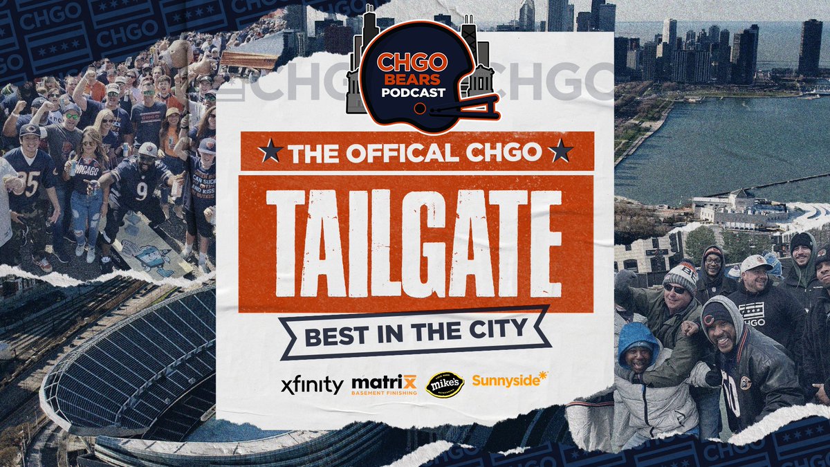 CHGO_Bears's tweet photo. READY FOR SOME BEARS FOOTBALL?🏈 

Join our crew for the best tailgate in the city before EVERY Bears home game this season🐻⬇️

Good food, cold drinks, great people + a SHUTTLE to Soldier Field👀

Presented by @Xfinity 

GET TIX: https://t.co/5rMls2gfOQ https://t.co/kampSoEEmP