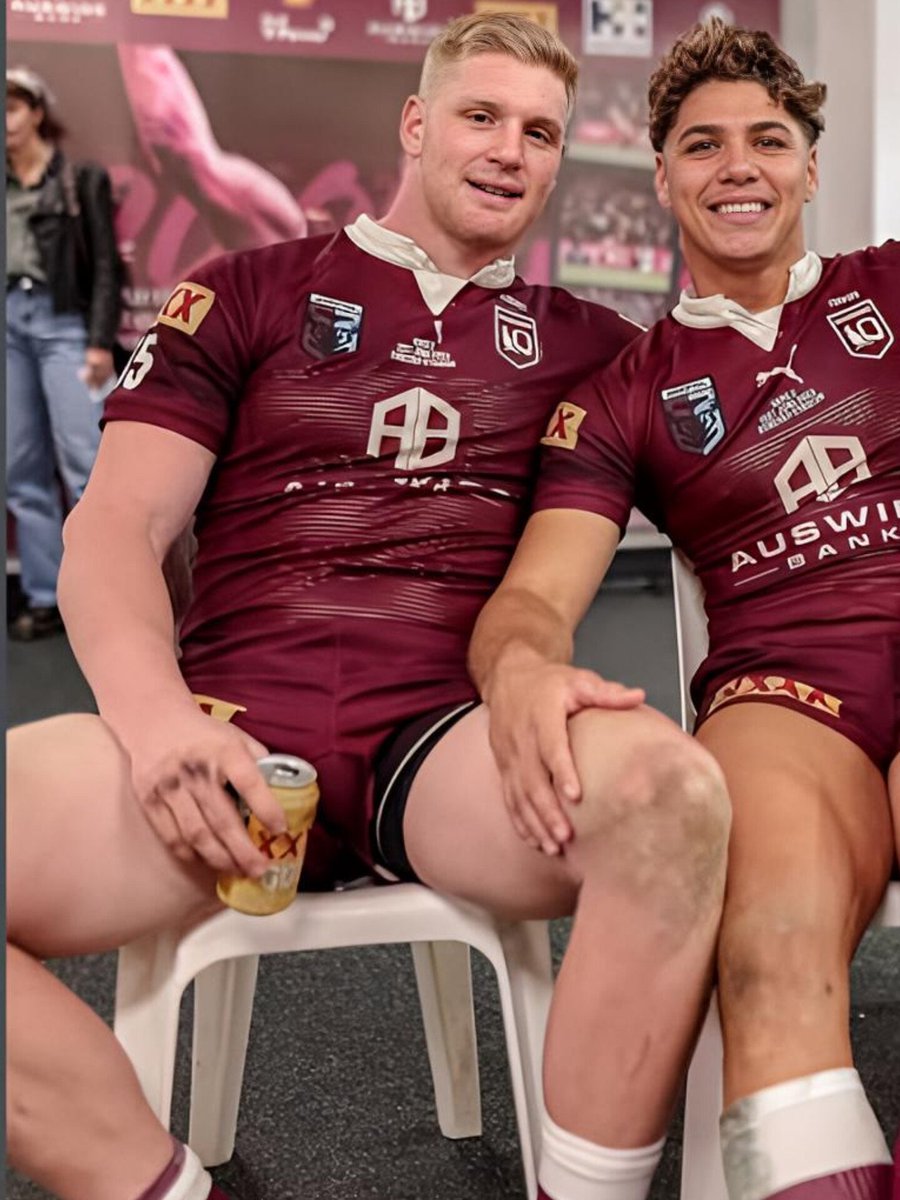 dorawhite47's tweet photo. Thomas flegler
The first photo is the prop leaving the sheds.

The second is the Maroons version: maroon kit riding up, beer already cracked, Hammer grinning beside him. https://t.co/pKWBrZCvWO