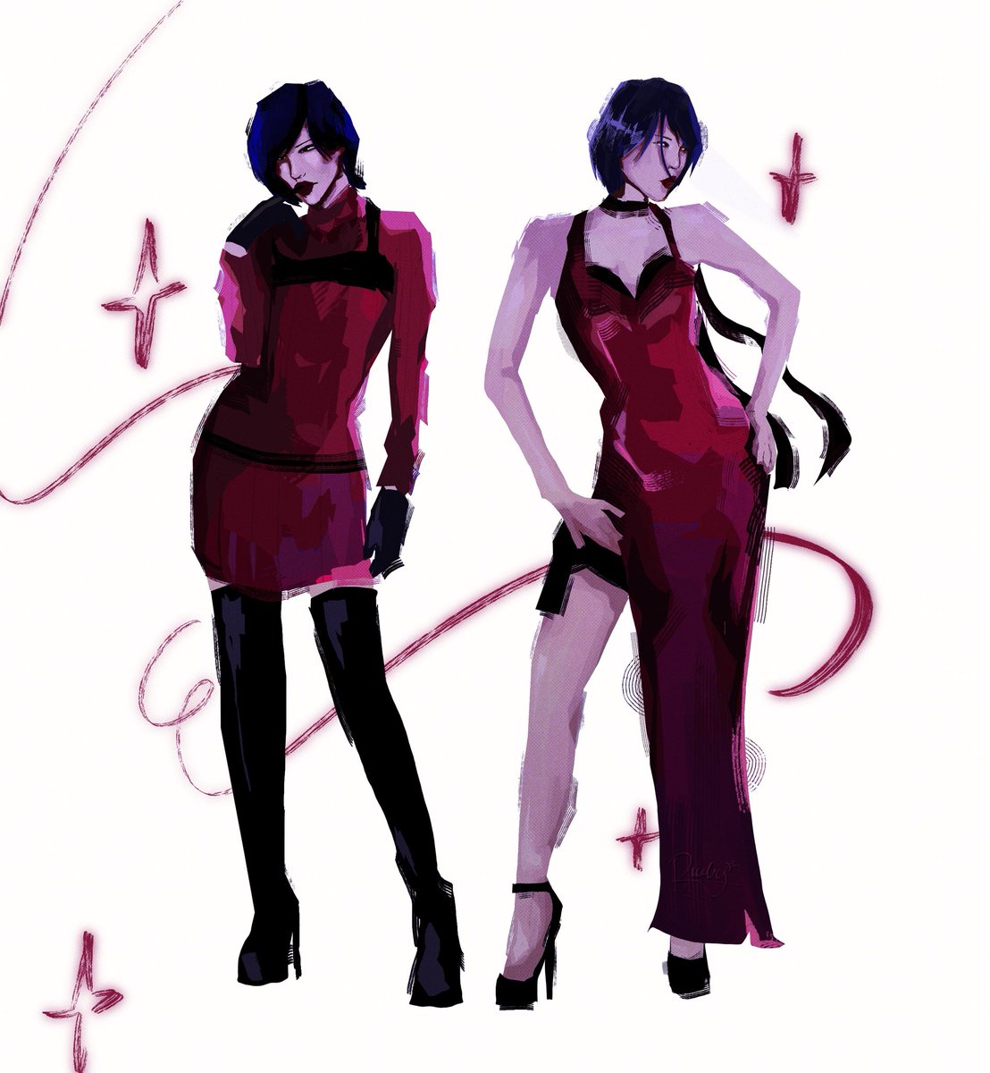 myrubyredroses's tweet photo. Ada Wong is my muse 🎼🦋

#AdaWong #Residentevil #Fanart https://t.co/J2vW31cdd8