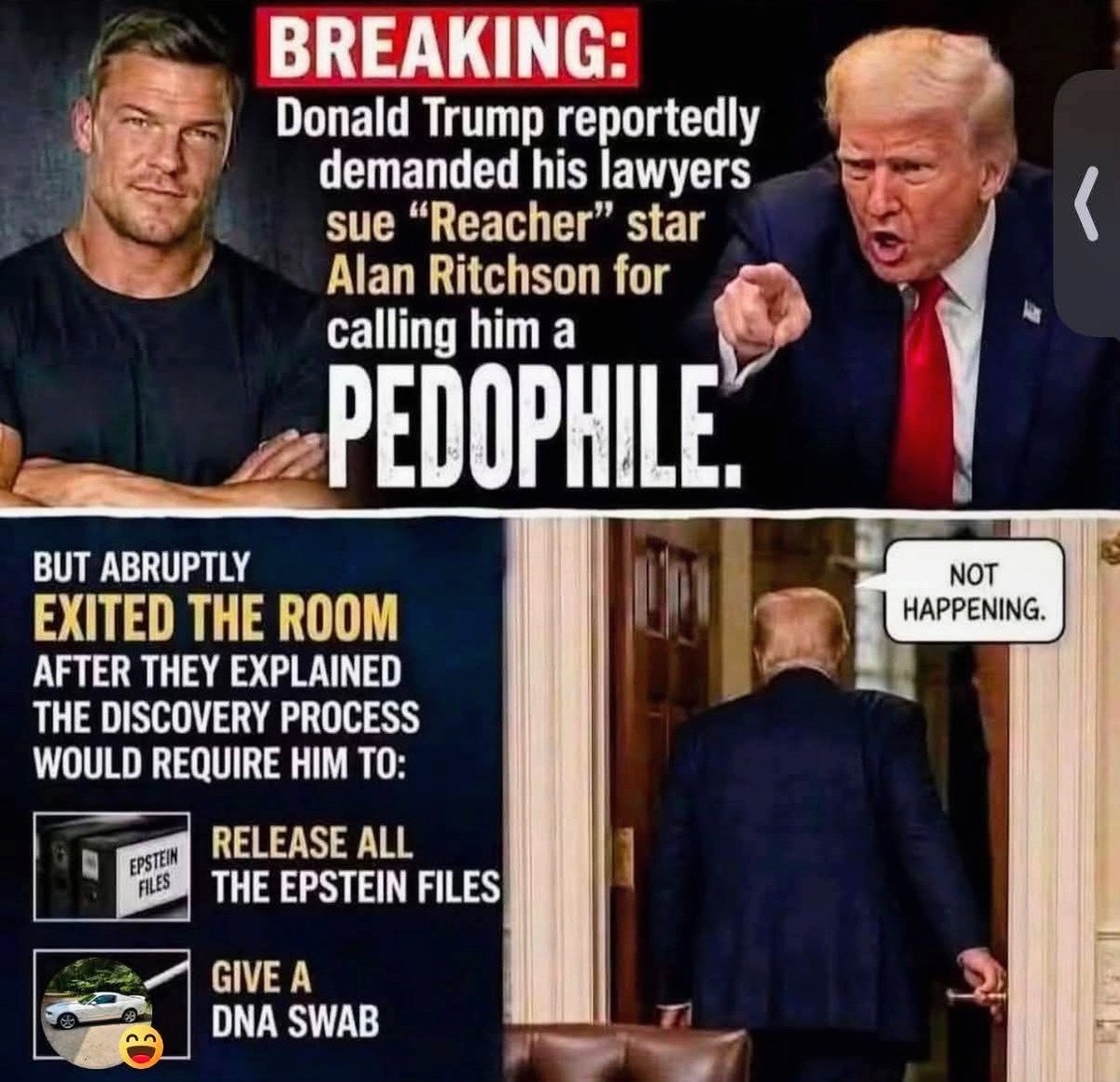 rokich_john's tweet photo. @ginapionayahoo @JoJoFromJerz You need serious mental health intervention. Your in a cult of 
Liars, pedophiles fraudsters and felons. https://t.co/WNoDiQrLRV