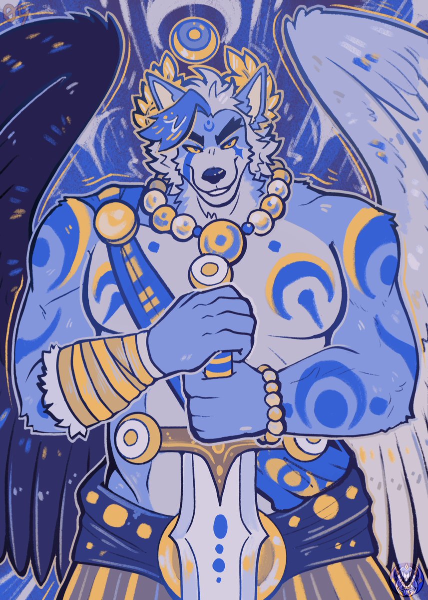 AdrixTheWolf's tweet photo. Bajo la fría luz de la luna, Adrix el Barbaro permanece en silencio, contemplando el campo que pronto se teñirá de sangre.

Por ahora, solo existe la noche… y unos últimos instantes de calma antes de la tormenta.

🎨: https://t.co/HNccohEmUm https://t.co/vyeNTx8Ee4