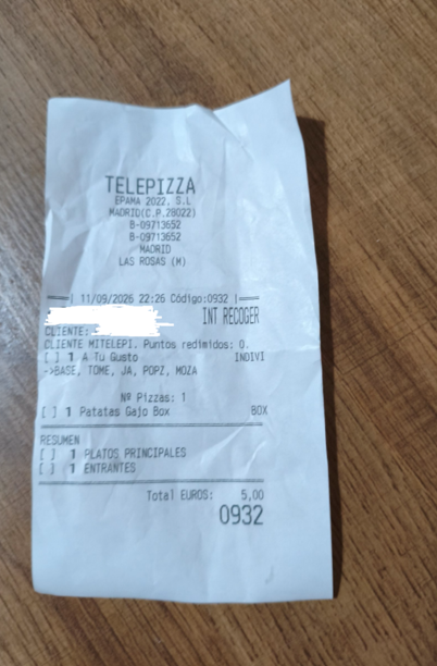 TelepiFan's tweet photo. Pedido del 11/09/2026 @telepizza_es
😍📷 😍 https://t.co/mNIxPbX3S6