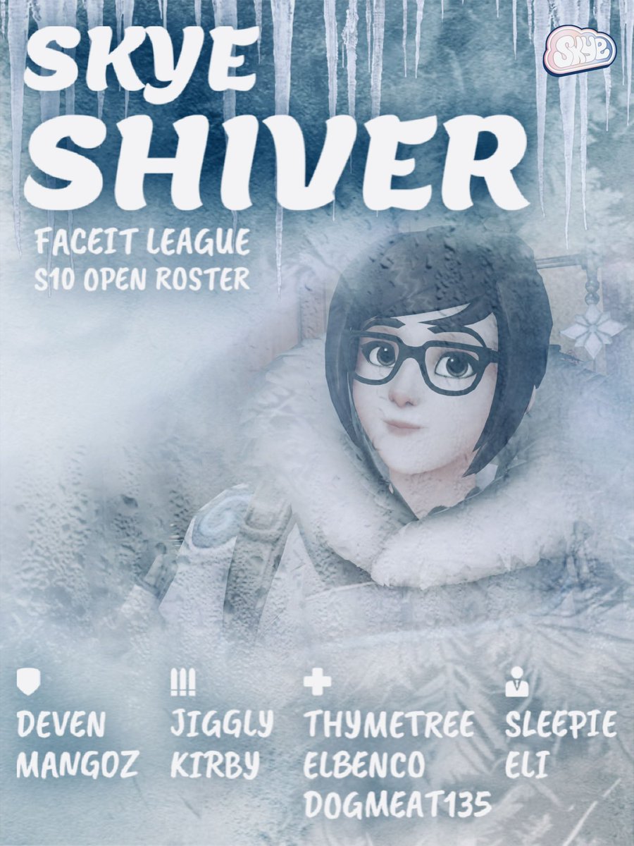 Skybound_Esport's tweet photo. Now introducing Skybound Shiver ❄️🪽
Shiver is one of our teams competing in the newest faceit season, we wish them the best of luck and share all our support for everyone participating in faceit !
#soarhigh🪽
🎨: @ohsochlovely https://t.co/NjpRUwucXI