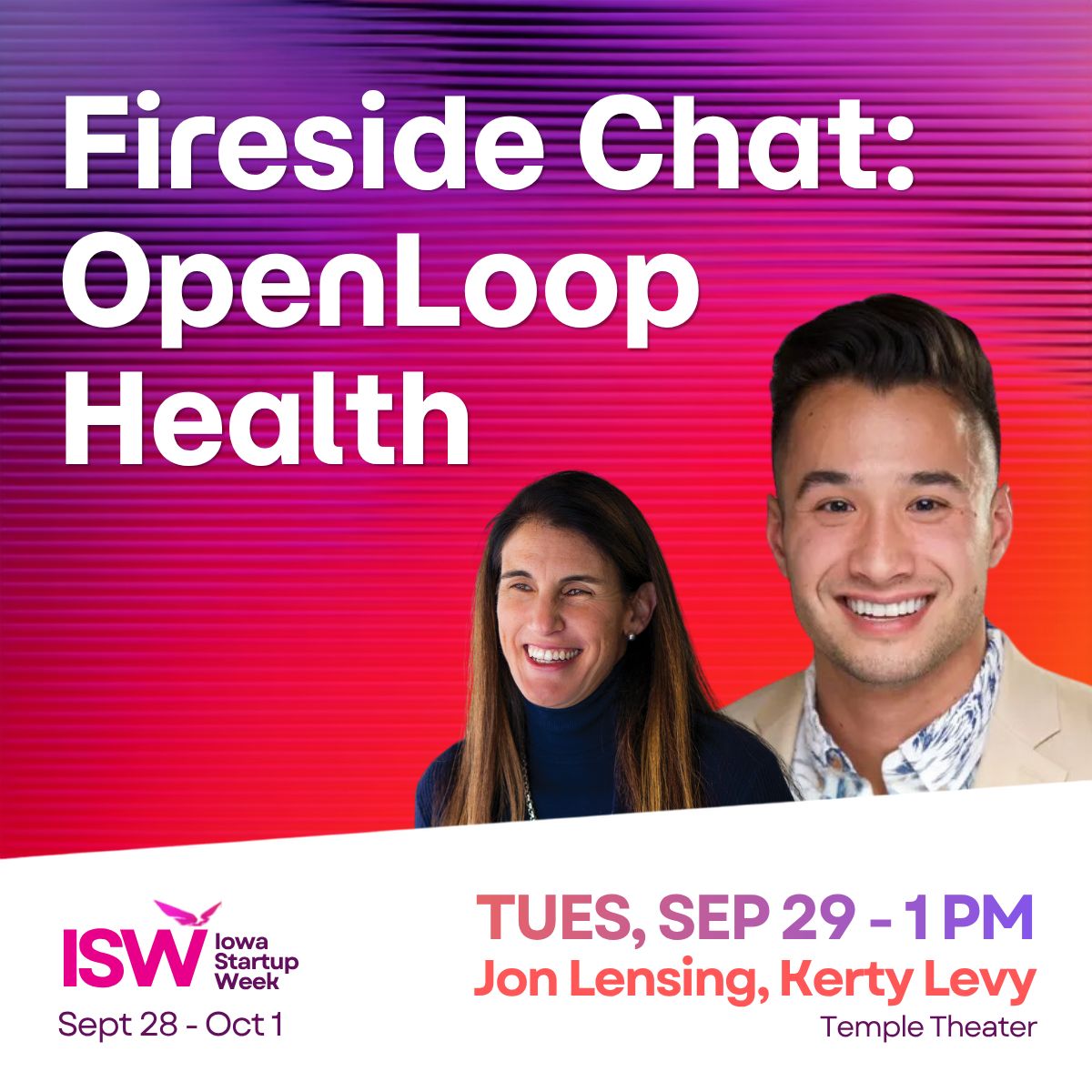 IAStartupWeek's tweet photo. More Tuesday sessions to look forward to! Check out the full agenda at https://t.co/kWOfObJWhD make sure to get your ticket at https://t.co/ZPIZiubafC! https://t.co/ysF2qRmbNG
